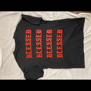 Blessed red n black t (large)